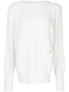 Chanel Vintage Long Sleeve Sweater - White