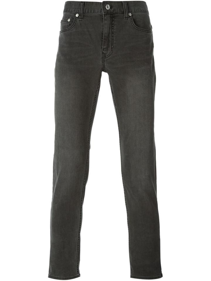 Blk Dnm Skinny Jeans, Men's, Size: 30, Grey, Cotton/spandex/elastane