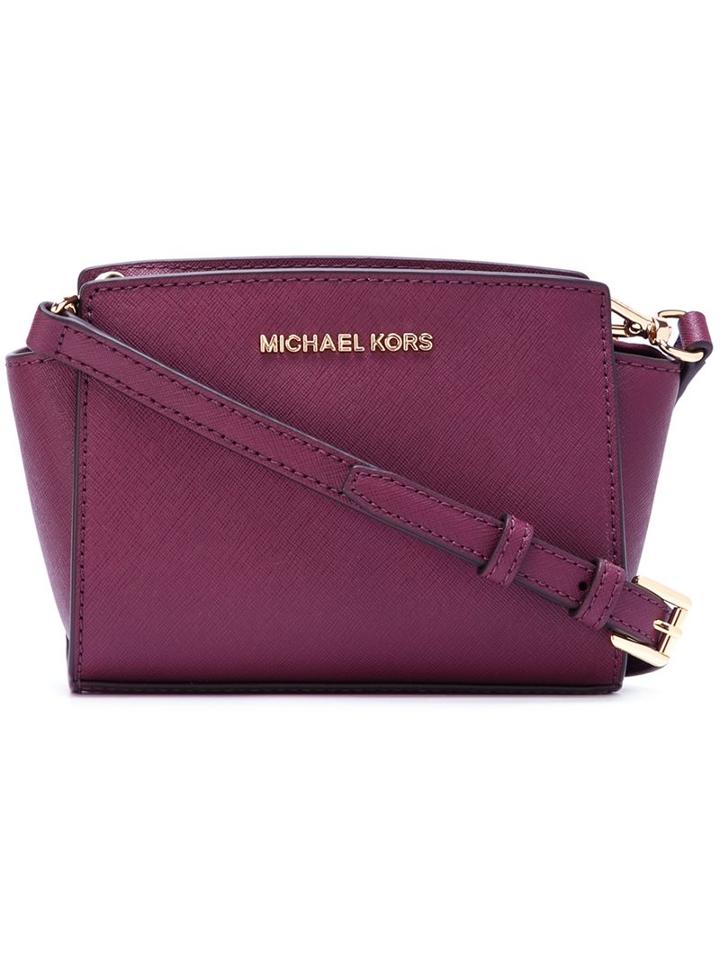 Michael Michael Kors Small 'selma' Crossbody Bag, Women's, Pink/purple