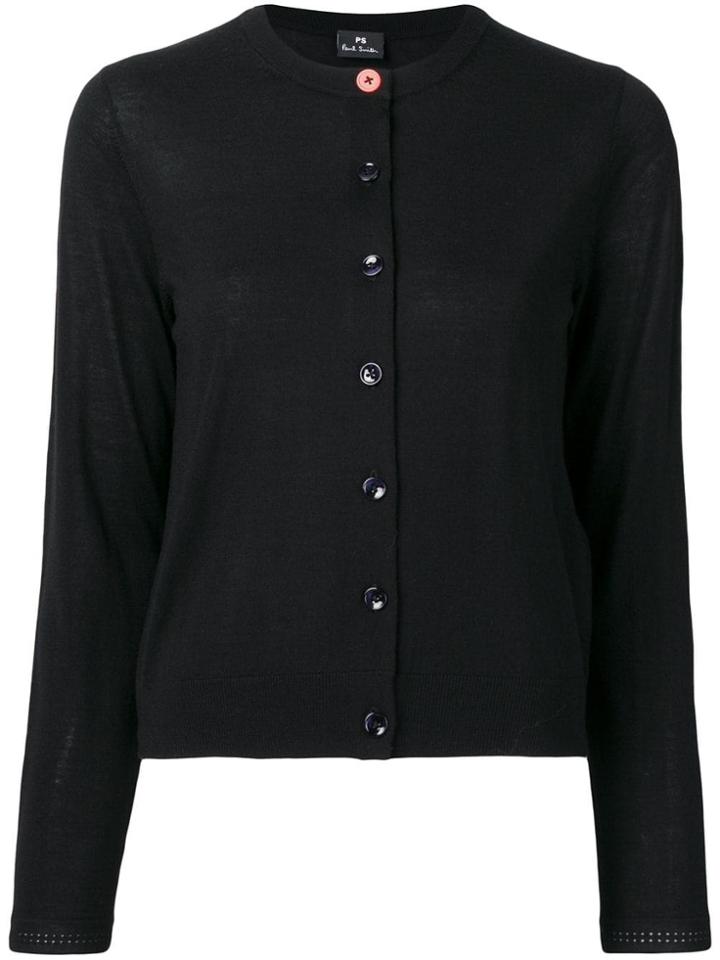 Ps Paul Smith Slim-fit Cardigan - Black