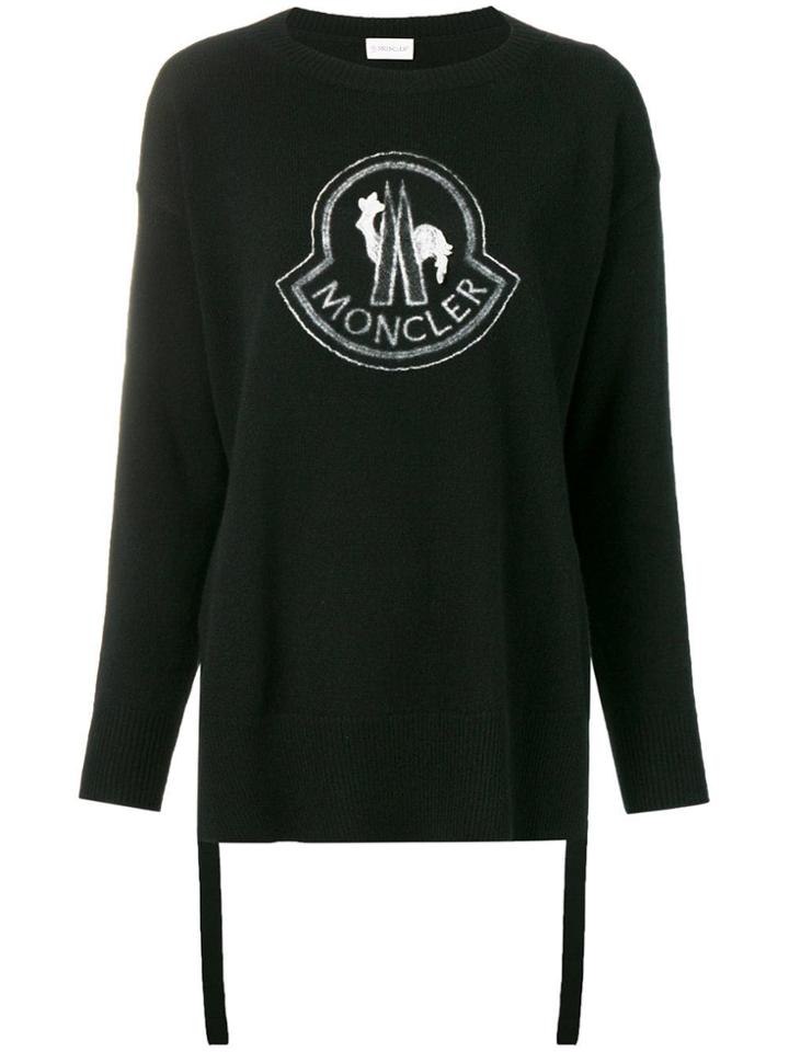Moncler Logo Sweater - Black