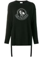 Moncler Logo Sweater - Black