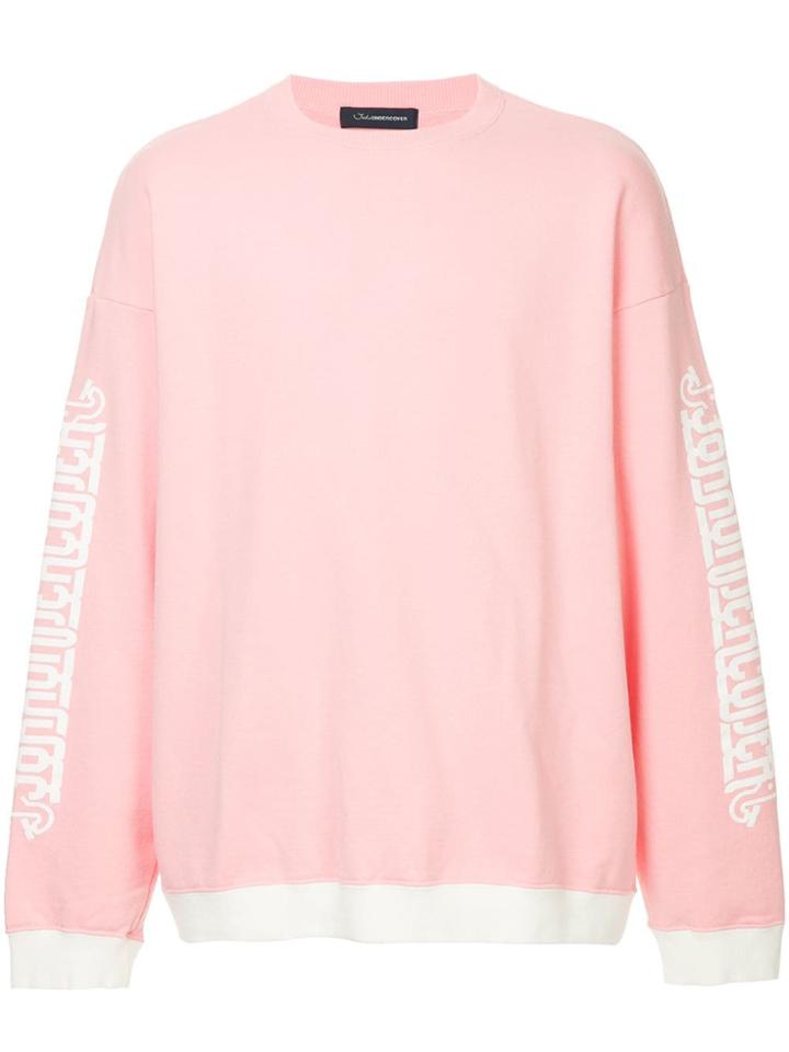 John Undercover Crew Neck Sweatshirt - Pink