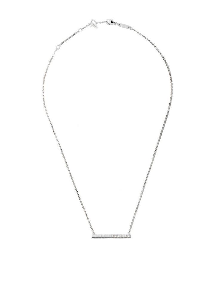Chopard 18kt White Gold Ice Cube Pure Diamond Necklace - Fairmined