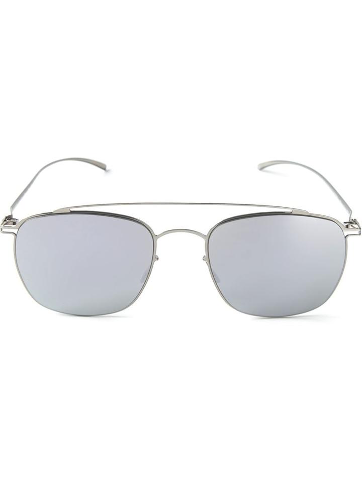 Mykita 'esse' Sunglasses, Adult Unisex, Grey, Metal (other)