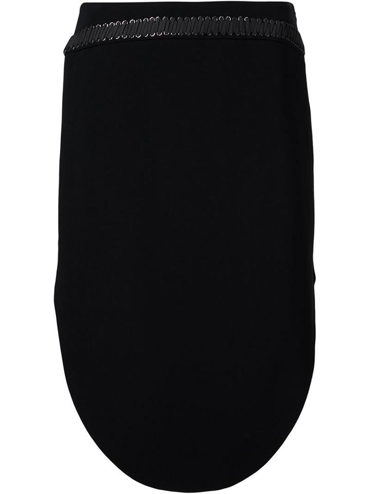 Maiyet Curved Hem Straight Skirt