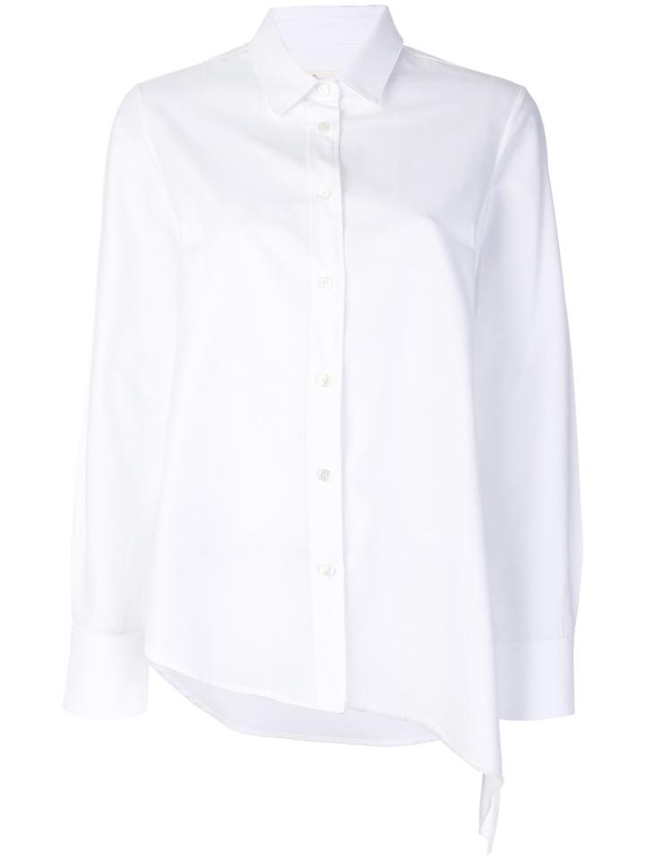 Golden Goose Deluxe Brand Asymmetric Tailored Shirt - White