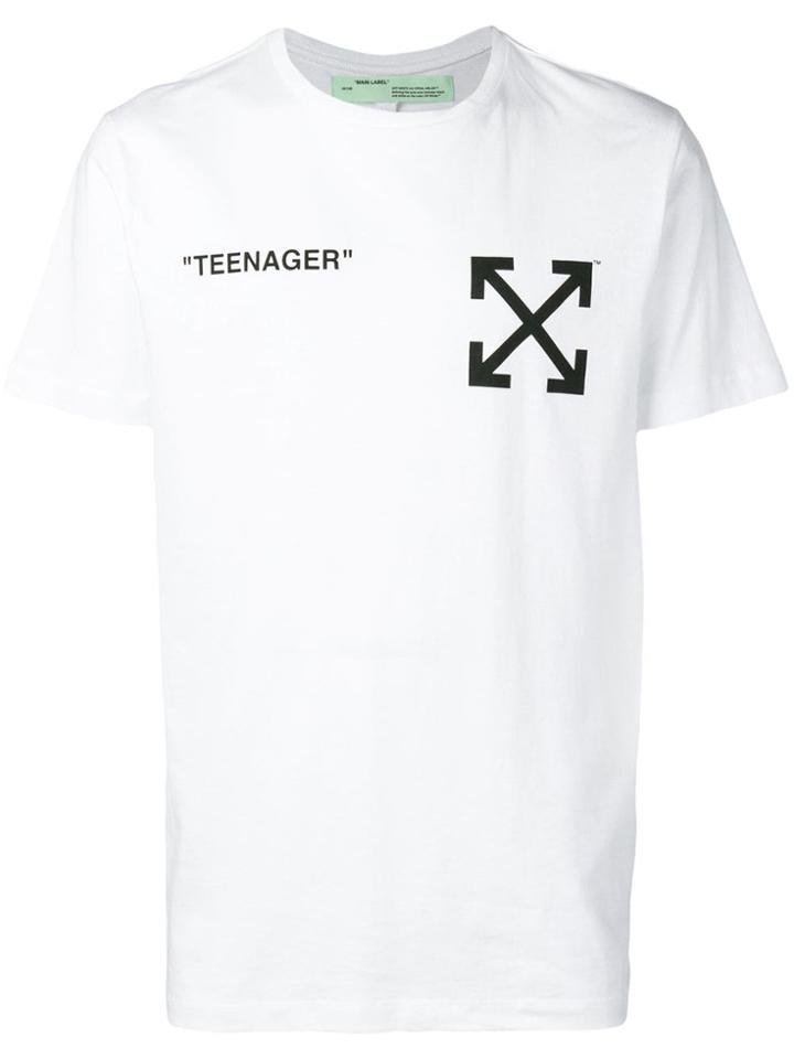 Off-white Flamed Bart T-shirt