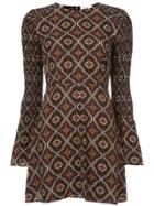 A.l.c. Paisley Style Printed Dress - Red