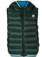 Moncler Amiens Padded Gilet - Green
