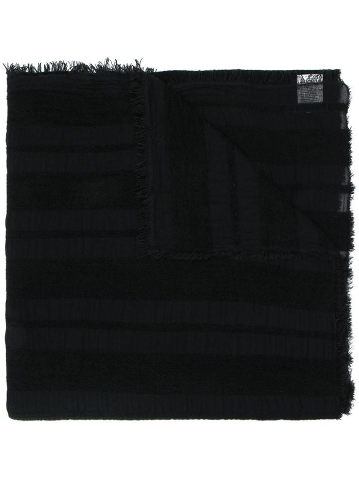 Faliero Sarti Kenille Scarf - Black