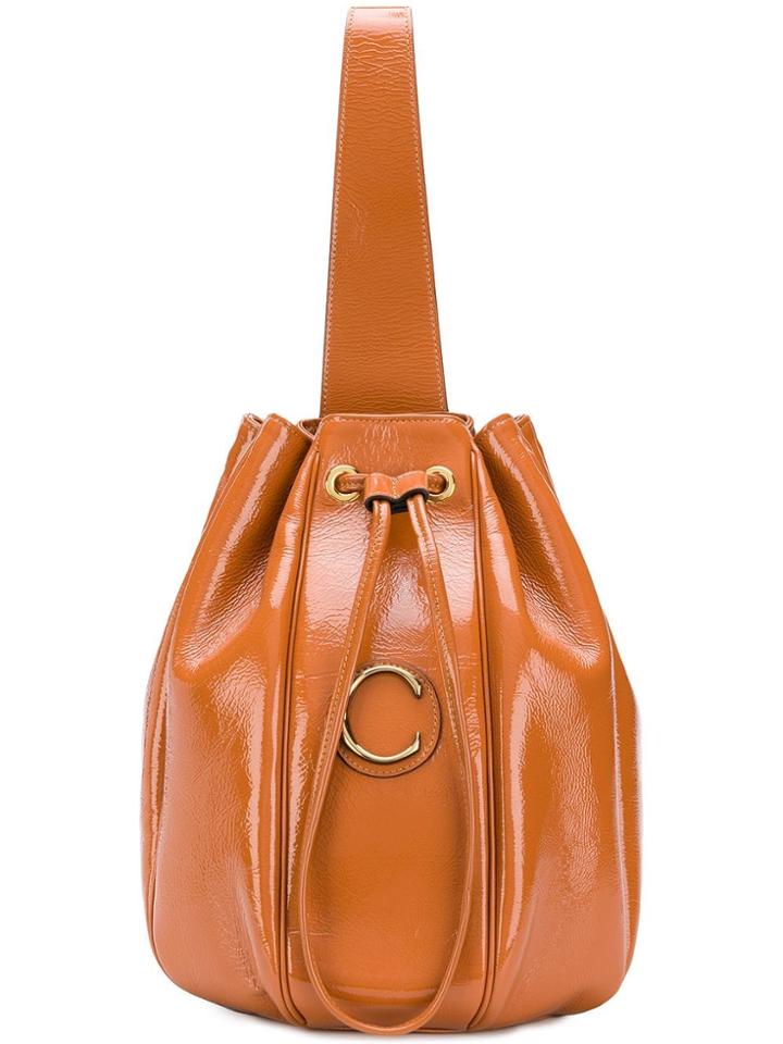 Casadei Logo Shoulder Bag - Brown