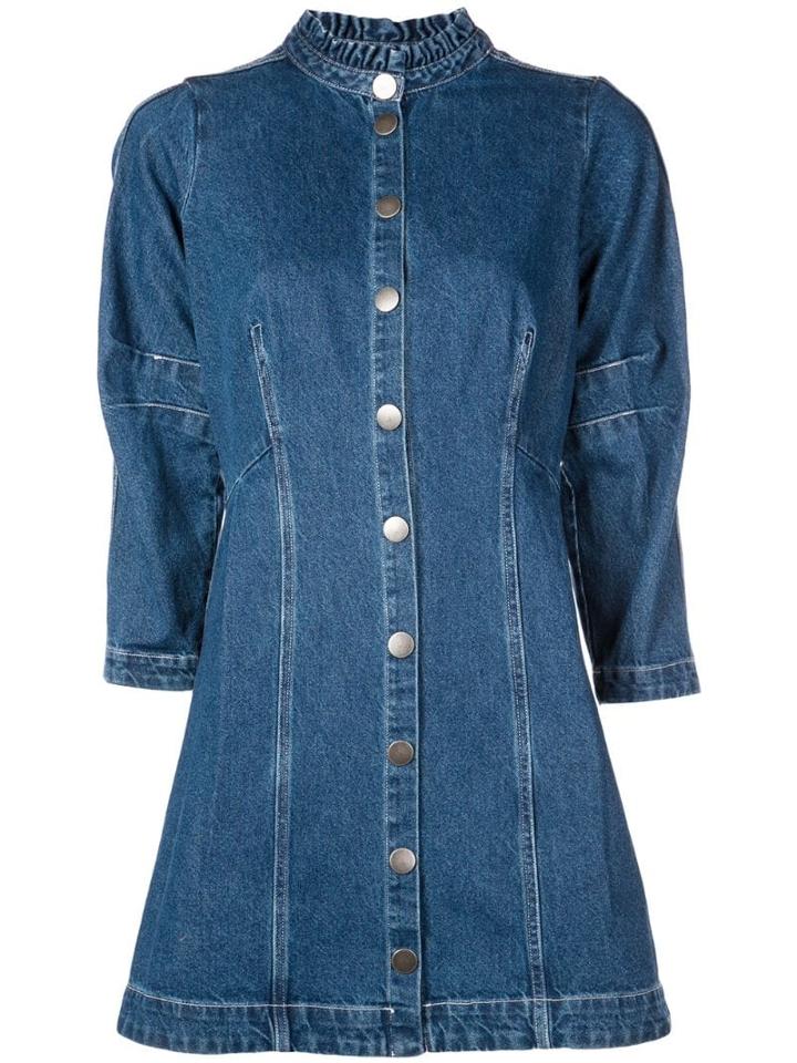 Sea Tailored Jean Dress - Blue