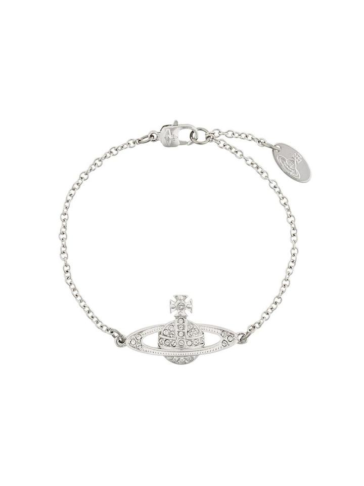 Vivienne Westwood Saturn Motif Bracelet, Adult Unisex, Metallic