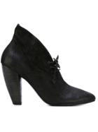 Marsèll Lace-up Booties - Black