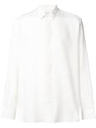 Saint Laurent Embroidered Pattern Shirt - Neutrals