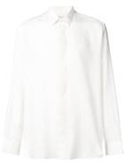 Saint Laurent Embroidered Pattern Shirt - Neutrals