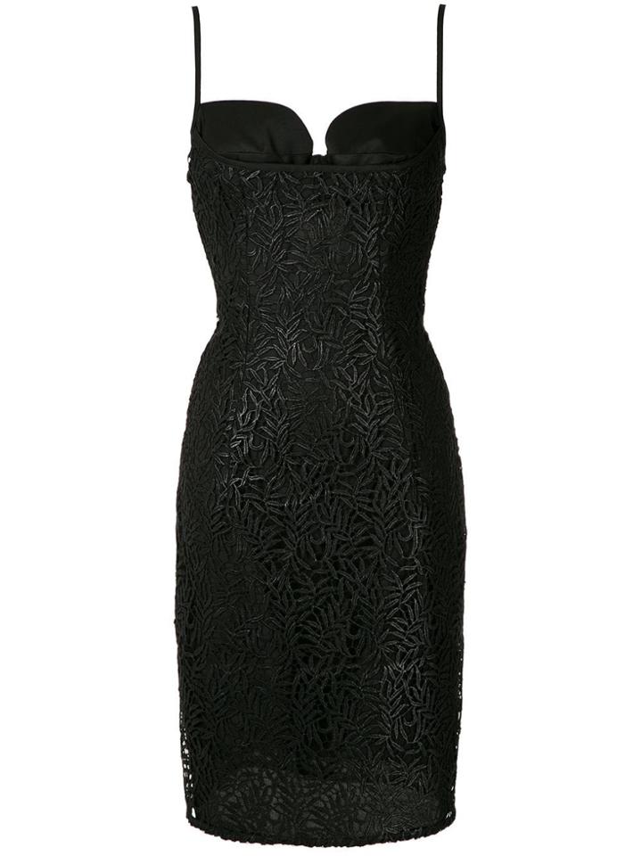 Tufi Duek Lace Dress - Black