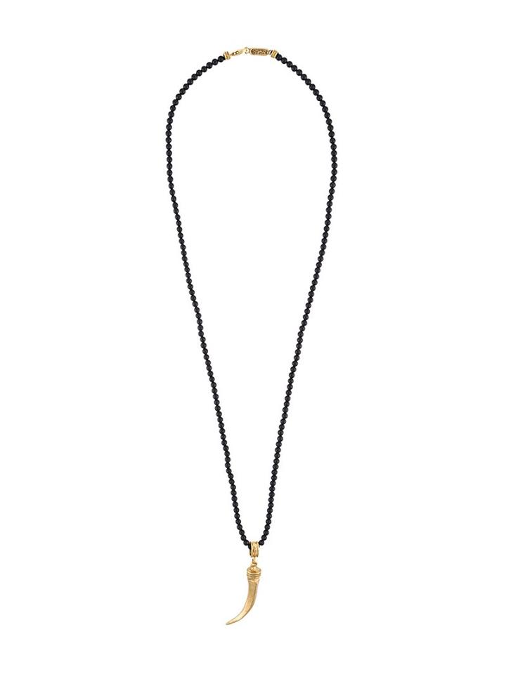 Roman Paul Horn Pendant Necklace
