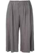 Pleats Please By Issey Miyake Classic Culottes - Grey
