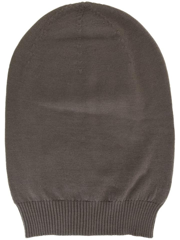 Rick Owens Ribbed Trim Beanie