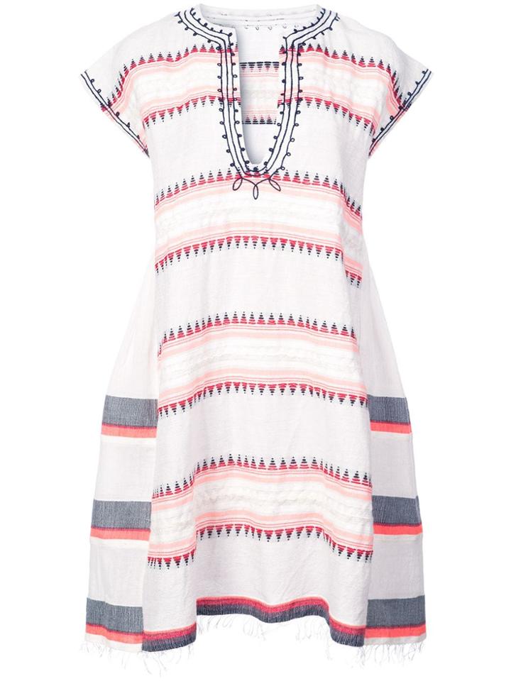 Lemlem Striped Tunic Dress - Grey