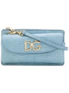 Dolce & Gabbana Mini Logo Crossbody Bag - Blue