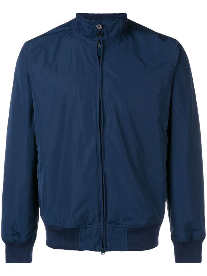 Aspesi Zip-up Bomber Jacket - Blue