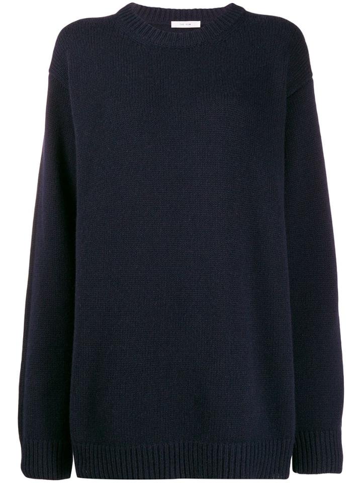 The Row Knitted Jumper - Blue