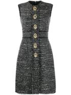 Dolce & Gabbana Knitted Shift Dress - Black