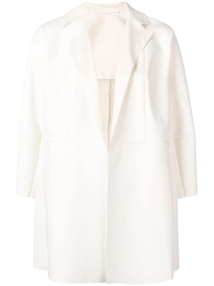 Salvatore Santoro Oversized Open Coat - White