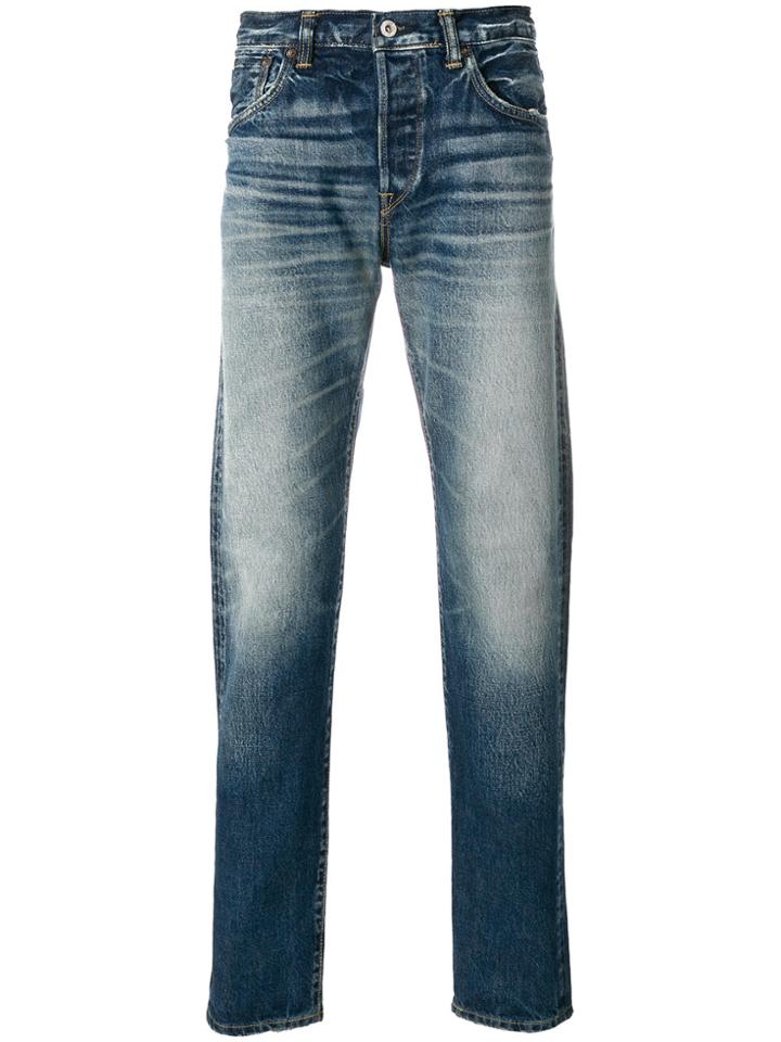 Edwin Light-wash Fitted Jeans - Blue
