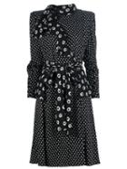 Emanuel Ungaro Pre-owned Spotty Print Dress - Black