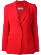 Max Mara 'fabia' Jacket, Women's, Size: 40, Red, Virgin Wool/spandex/elastane/acetate