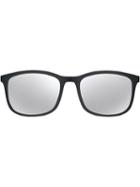 Prada Eyewear Mirrored Wayfarers - Black