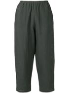 Apuntob Cropped Trousers - Grey
