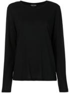Tom Ford Long-sleeved T-shirt - Black