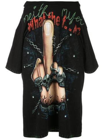 Neith Nyer Finger T-skirt - Black