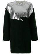 Aviù Embellished Sweater - Black