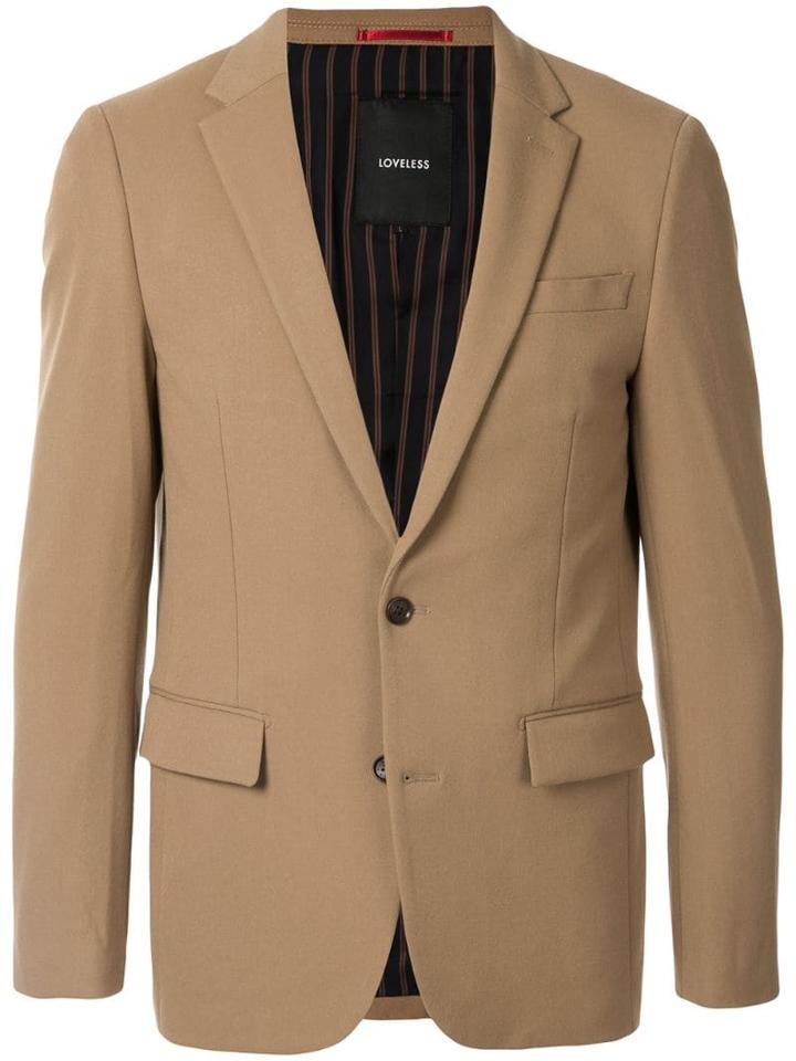 Loveless Slim-fit Blazer - Neutrals
