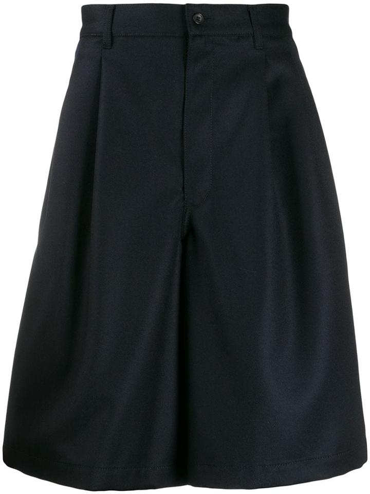Comme Des Garçons Shirt Oversized Shorts - Blue