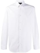 Les Hommes Back Print Shirt - White