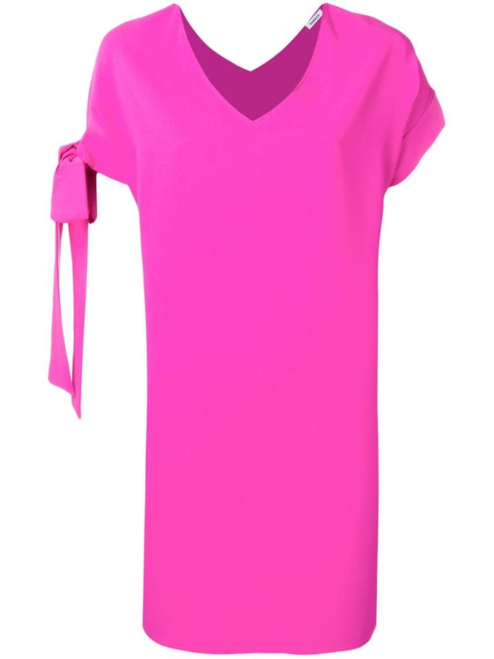 P.a.r.o.s.h. Side Bow Detail Dress - Pink
