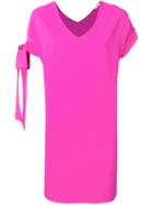 P.a.r.o.s.h. Side Bow Detail Dress - Pink