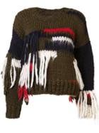 Christopher Raeburn 'x The Woolmark Company Hand' Sweater, Women's, Size: Medium/large, Green, Merino