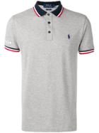 Polo Ralph Lauren Stripe Detail Polo Shirt - Grey