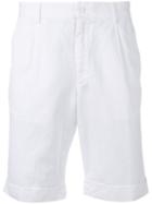 Aspesi - Bermuda Shorts - Men - Cotton/linen/flax - 48, White, Cotton/linen/flax