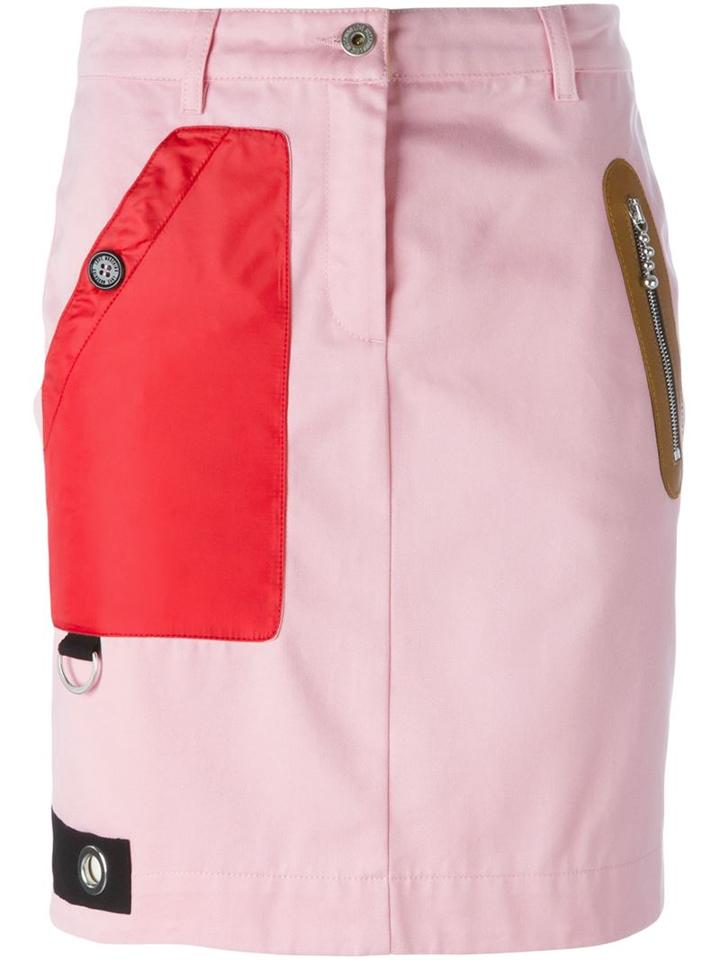 Love Moschino Contrasting Patch Pocket Skirt