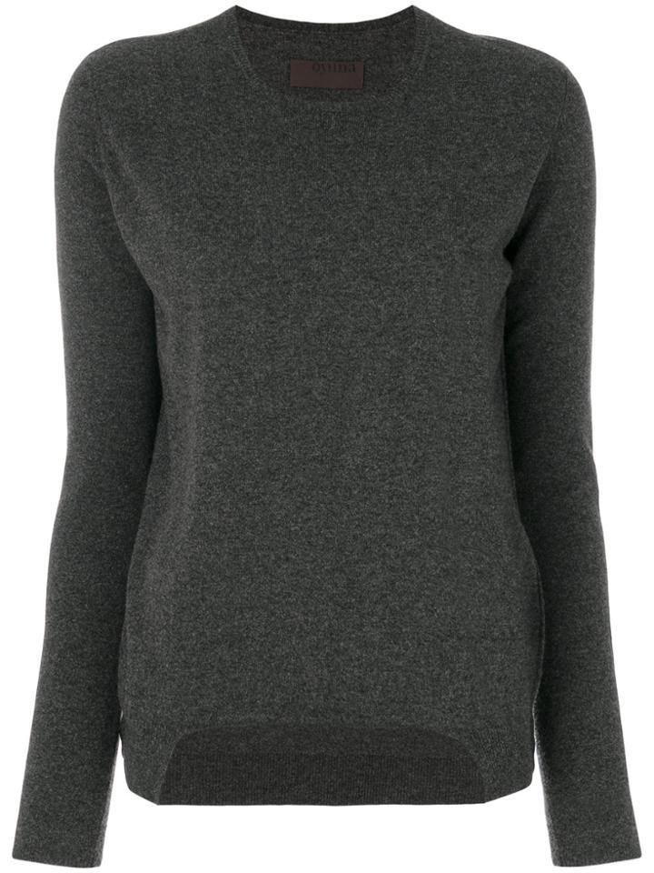 Oyuna Fine Knit Pullover - Grey