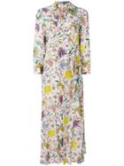 Dvf Diane Von Furstenberg Maxi Wrap Dress - Multicolour